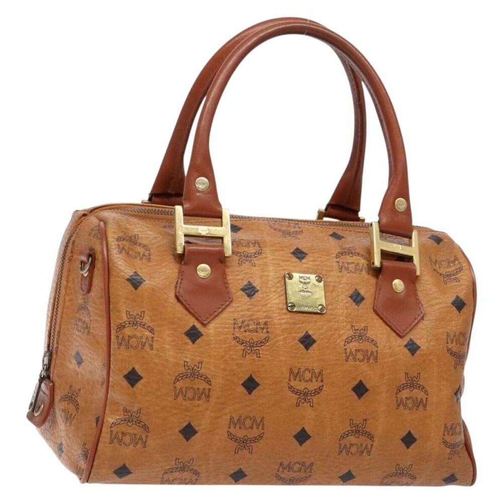 MCM Visetos logogramme Canvas and Leather